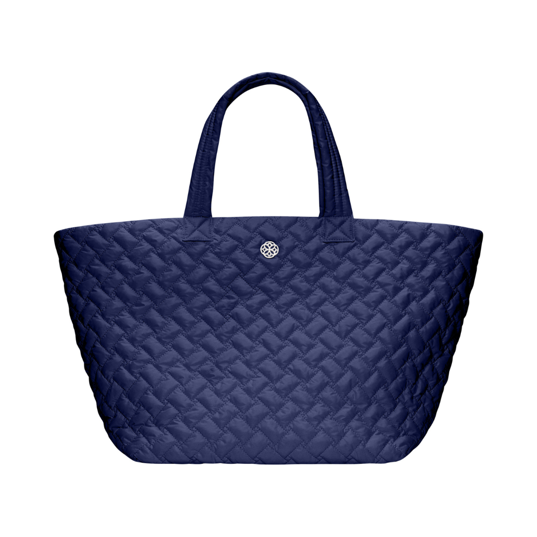 The Canvas Carryall, Large | Quilted Needlepoint & Knitting Project Tote