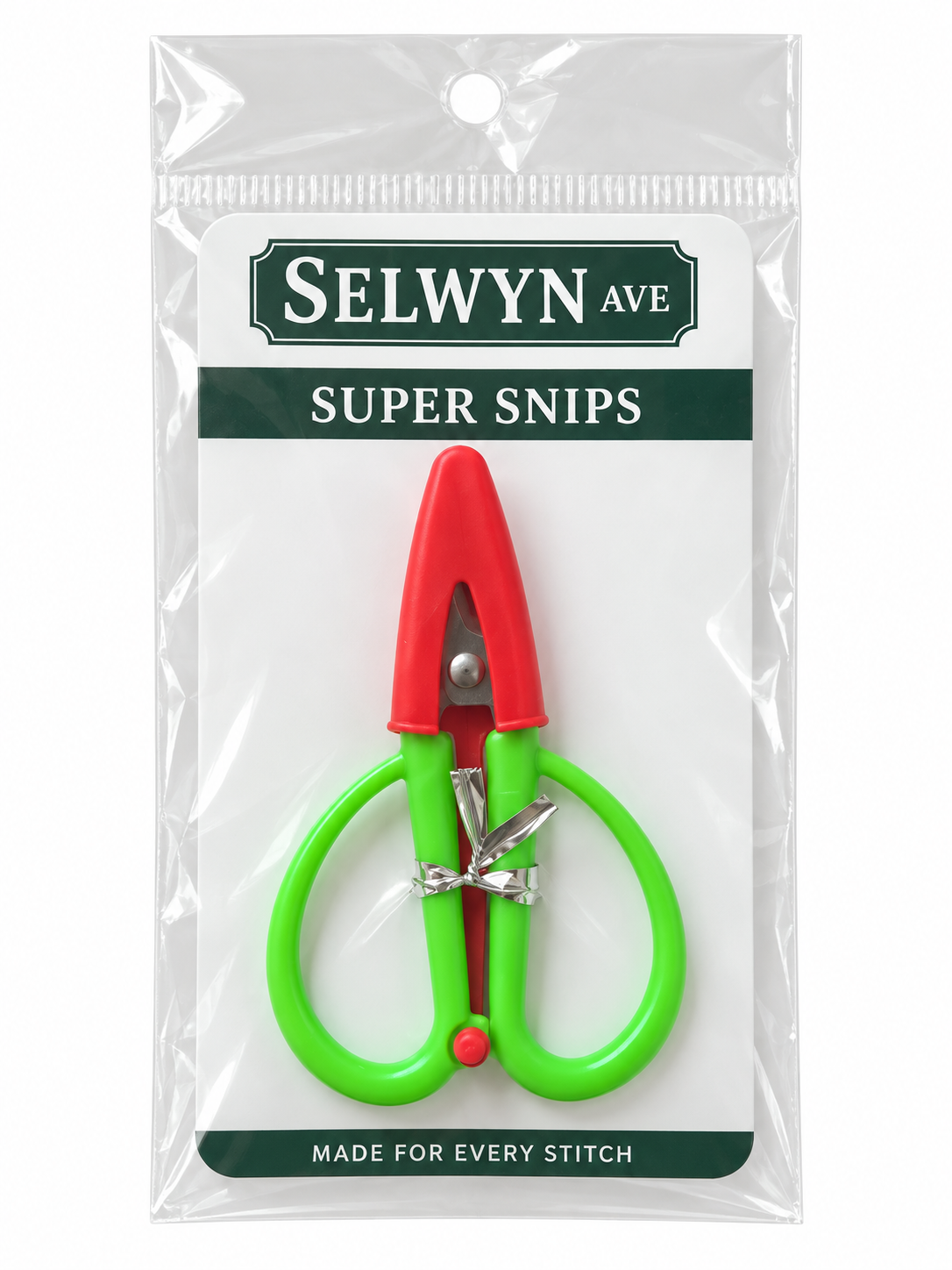 Christmas Super Snip Mini Thread Scissors with Silicone Sleeve – Limited Edition