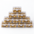 Brass Needlepoint Tacks - 10 Boxes (100 Tacks per Box)