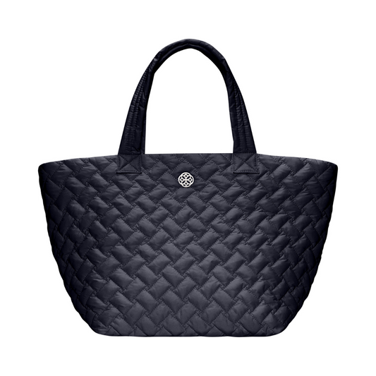 The Canvas Carryall, Medium | Quilted Needlepoint & Knitting Project Tote