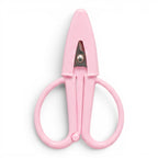 G&A Canvas Co Super Snip mini thread scissors in ballet pink with integrated protective silicone sleeve