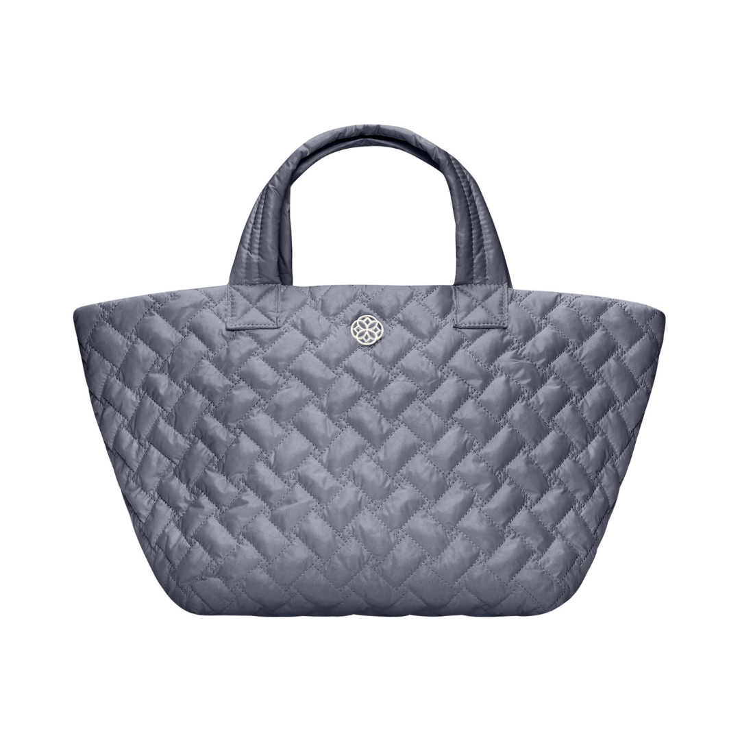 The Canvas Carryall, Small | Quilted Needlepoint & Knitting Project Tote
