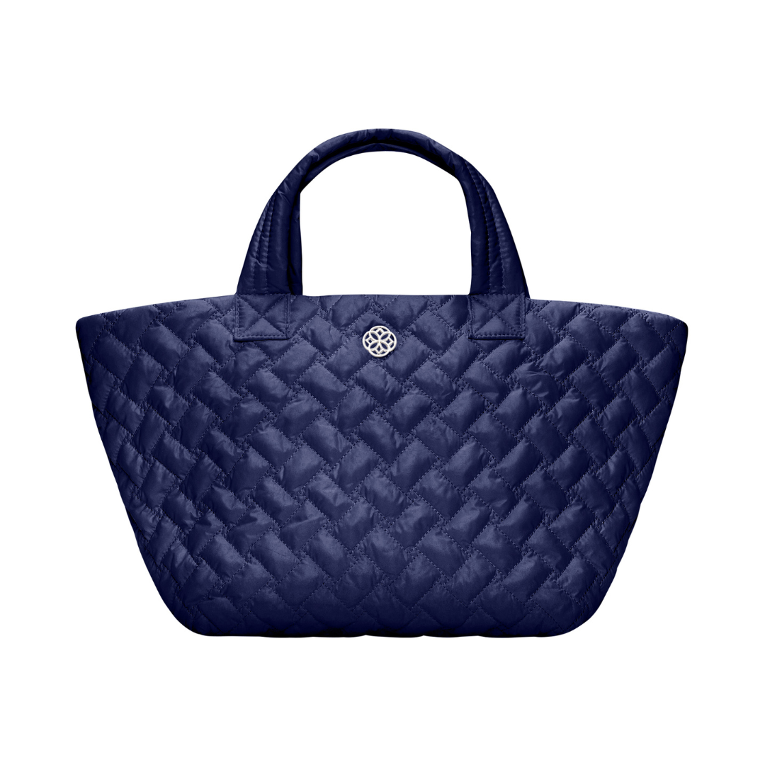 The Canvas Carryall, Small | Quilted Needlepoint & Knitting Project Tote